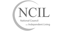 national council for independent living (NCIL) logo