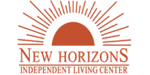 logo for New Horizons Independent Living Center